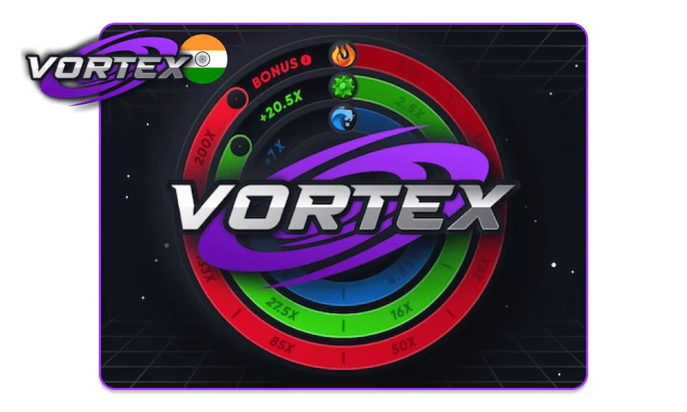 Vortex crash game for players from India